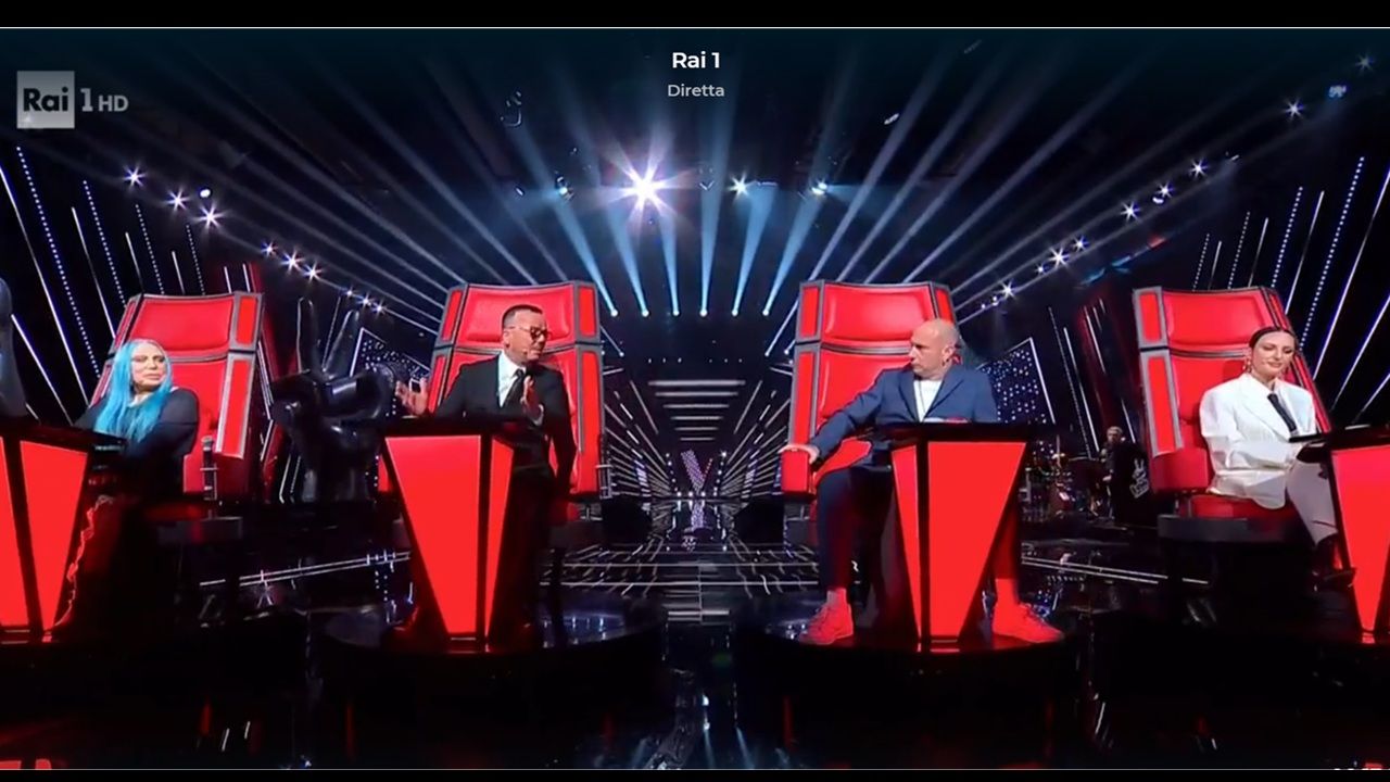 The Voice 2025 Nicola giuria