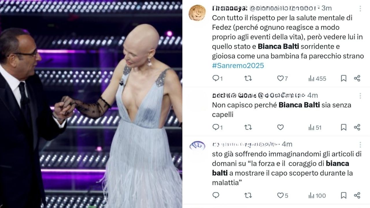 Polemica Social Carlo Conti Bianca Balti