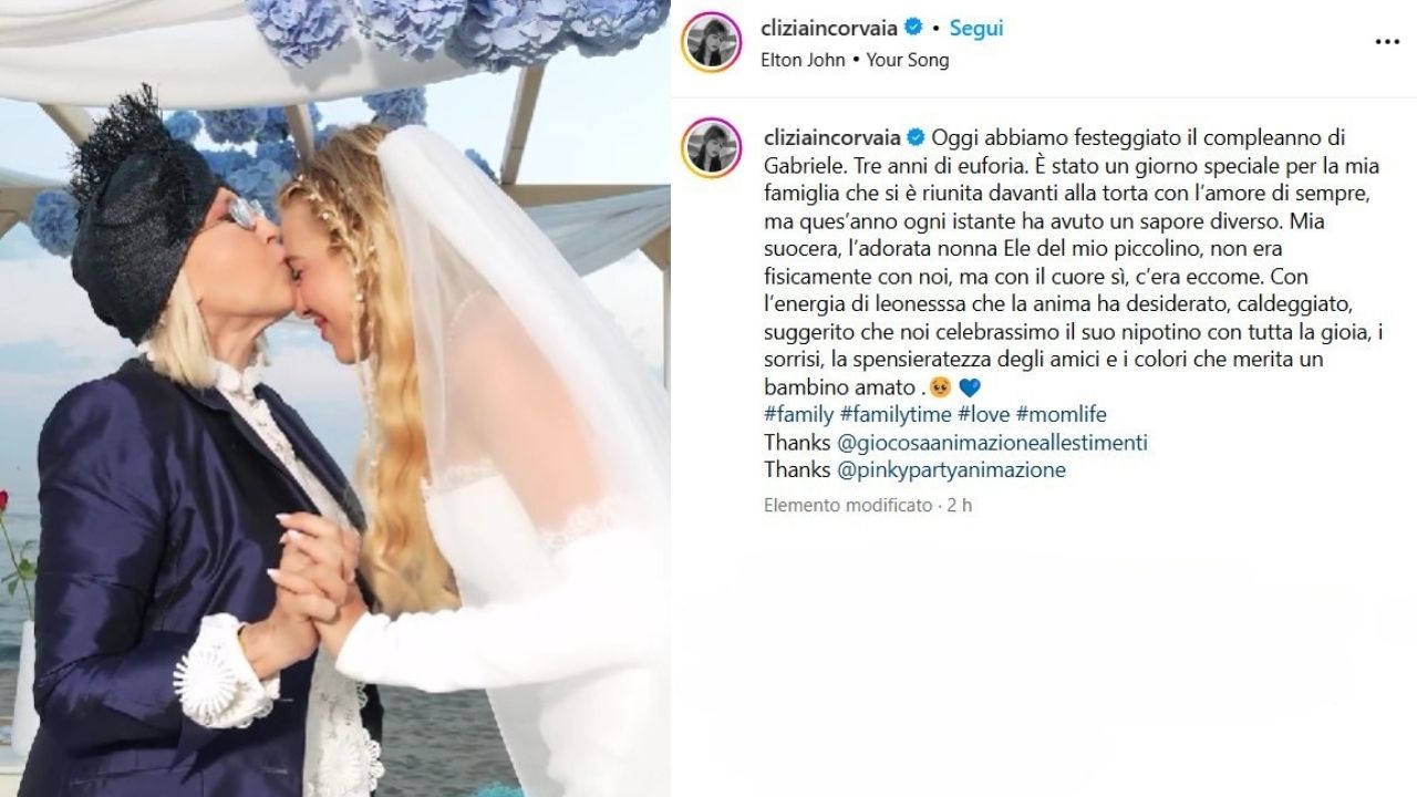 Clizia Incorvaia Messaggio Speciale Eleonora Giorgi