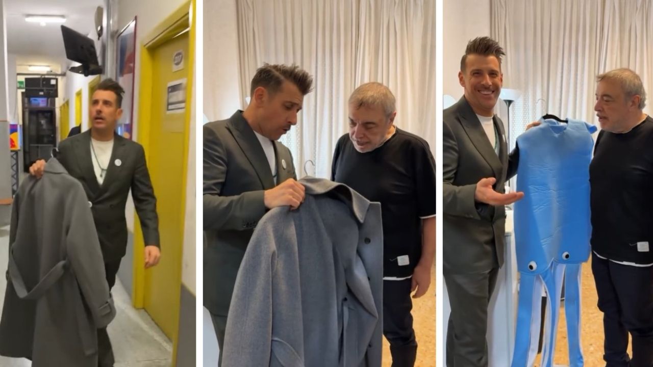 Gabbani Propone Outfit Frassica