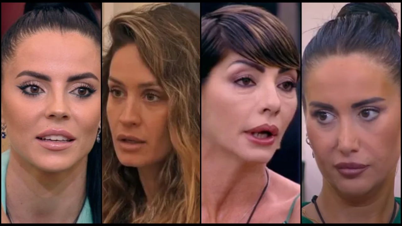 Shaila, Helena, Ilaria e Jessica al Grande Fratello