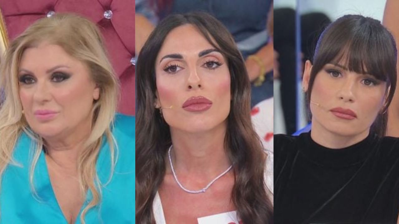 tina cipollari, claudia e morena a ued