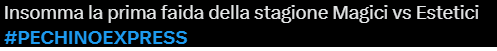 Commento Magici Pechino Express