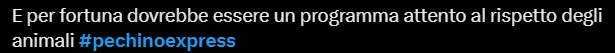Commenti Pechino Express maiali