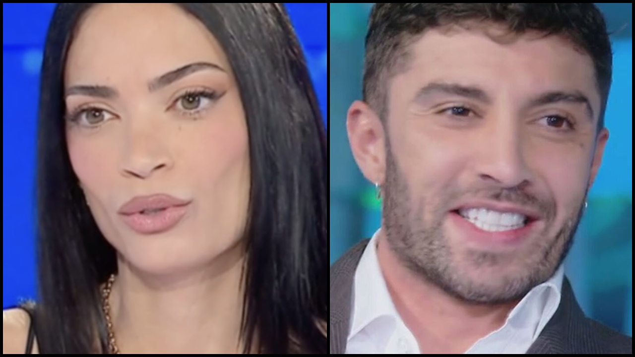 Elodie su Andrea Iannone a Domenica In