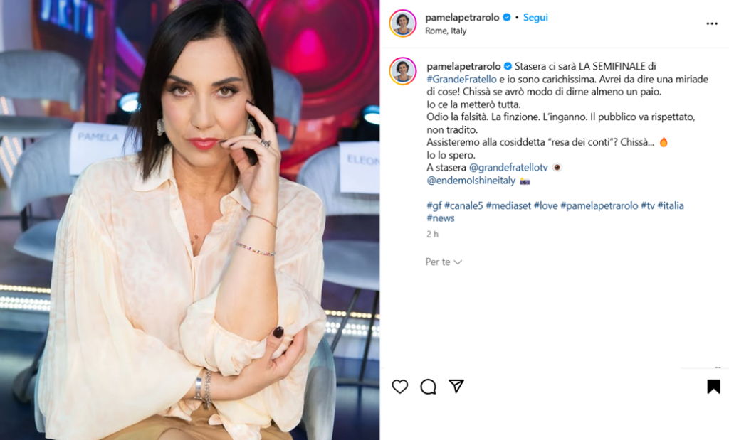 Pamela Petrarolo post 