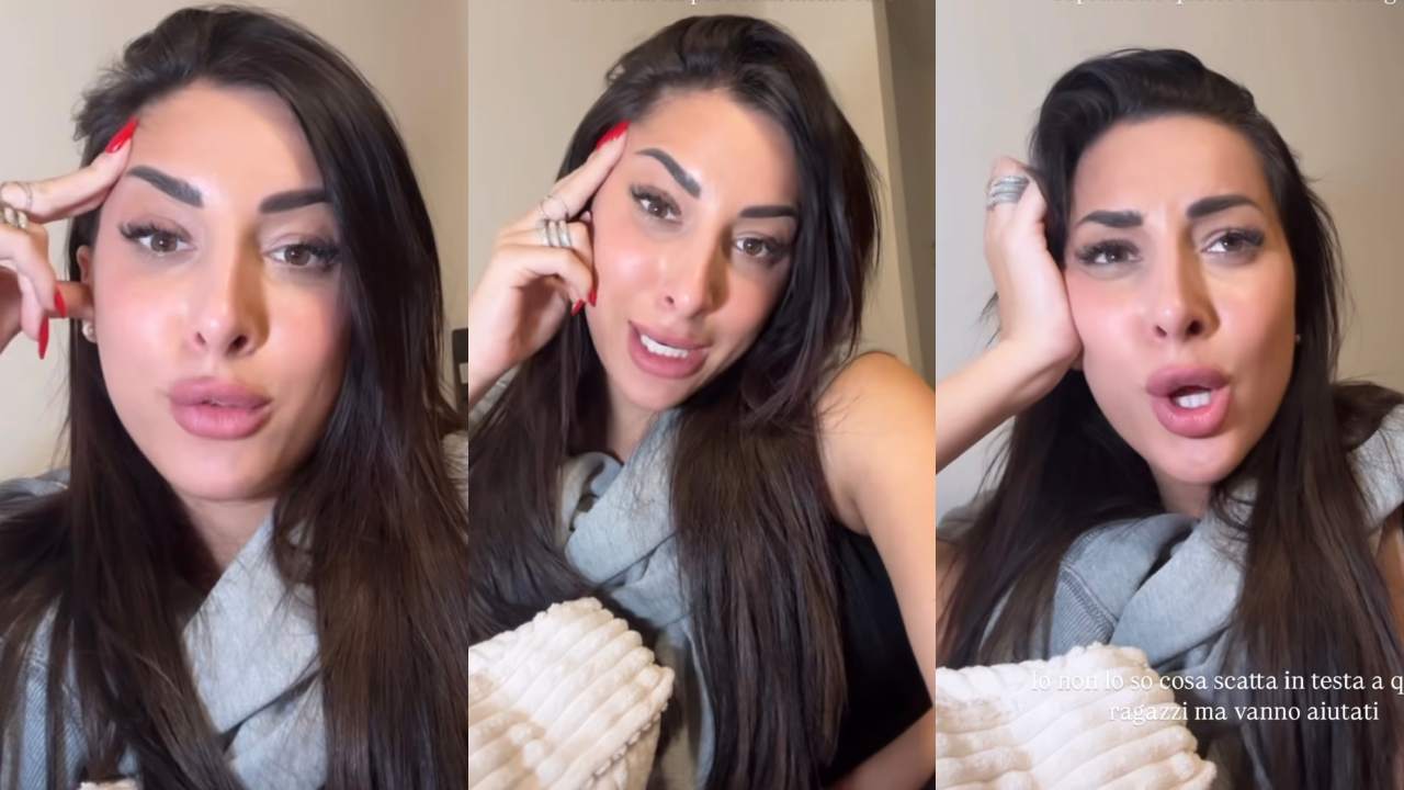 Francesca Sorrentino in posa mentre parla di femminicidio