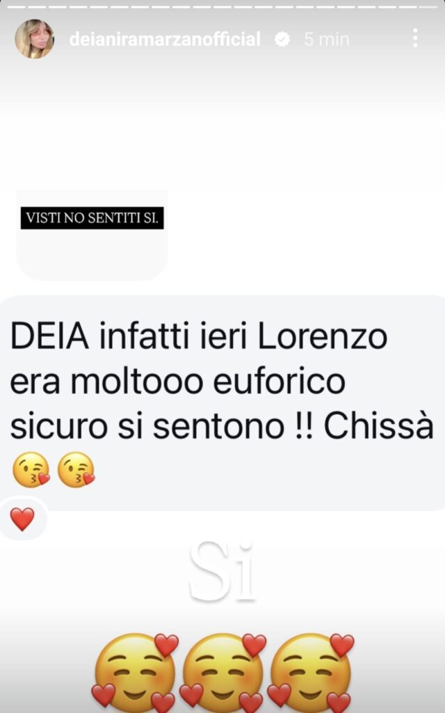 Deianira Marzano storia Shaila e Lorenzo