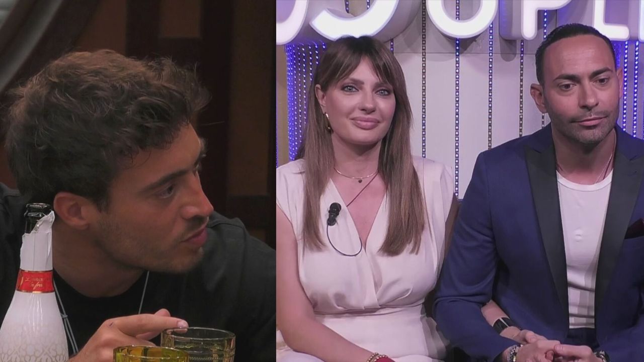 scontro tra antonino spinalbese e stefano oradei a the couple