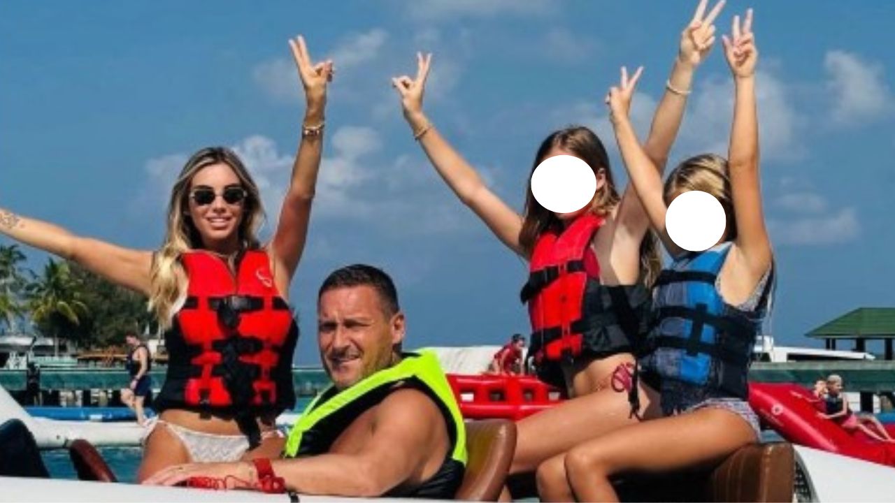 Foto Famiglia Totti Senza Chanel Cristian