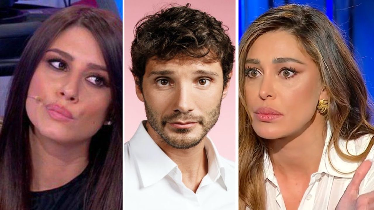 Angela Nasti Stefano De Martino Belen Rodriguez collage
