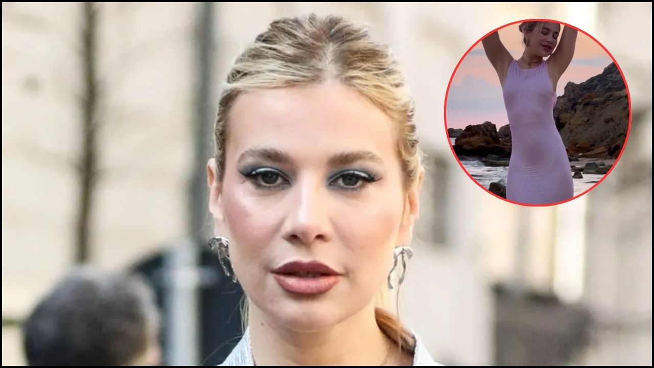 Clizia Incorvaia e il reel che sembra aver subito alcuni ritocchi