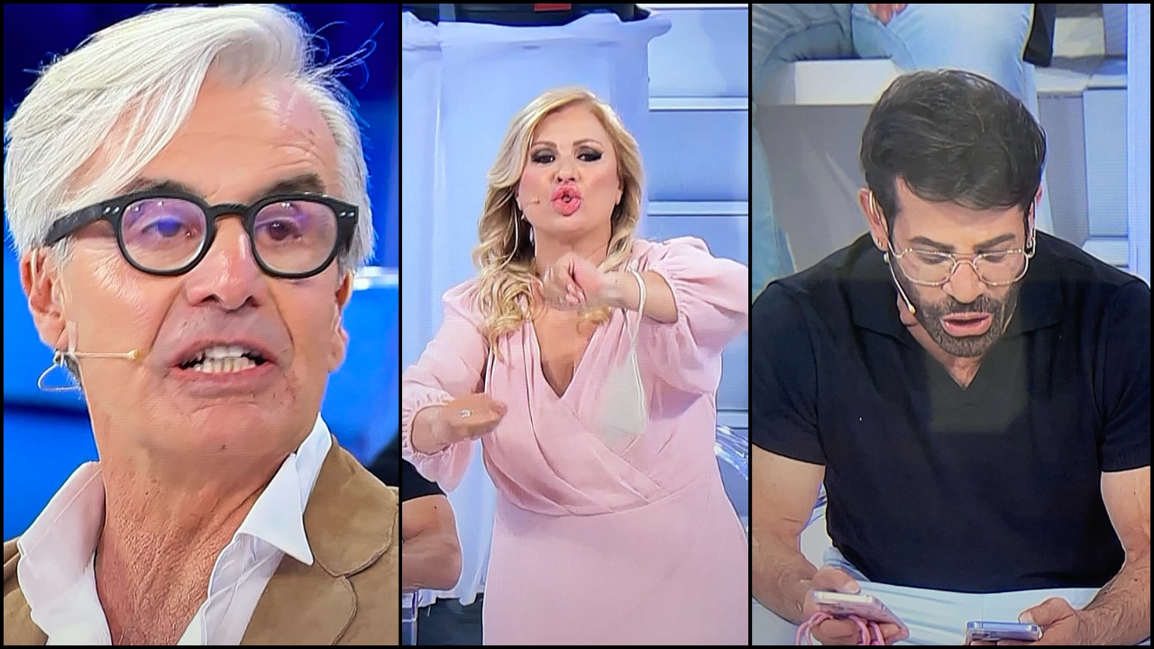 Uomini e donne, in puntata si scatena Tina contro arcangelo e Gianni controlla il telefonino di Sabrina