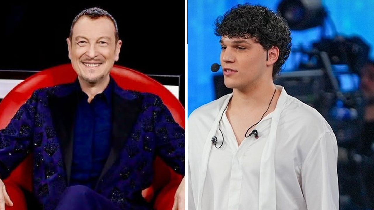 Amadeus e Nicolò Filippucci a confronto