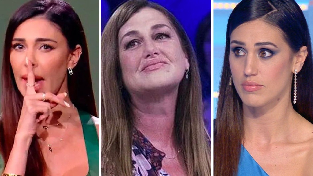 Belen, Cecilia e la madre Veronica Cozzani
