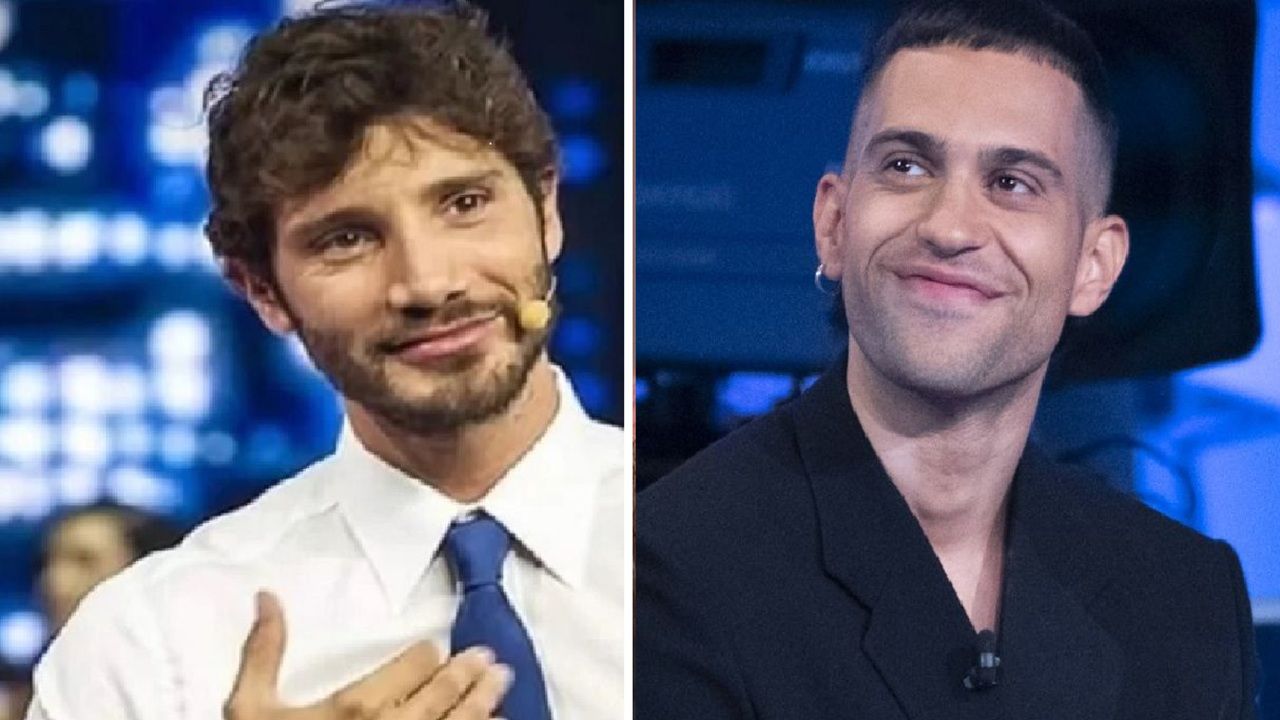 Stefano De Martino omaggiato da Mahmood