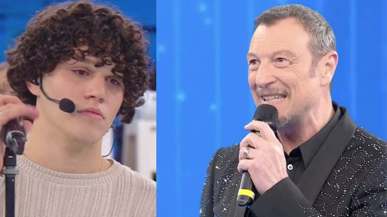 Nicolò Filippucci dopo Amici torna a parlare di Amadeus