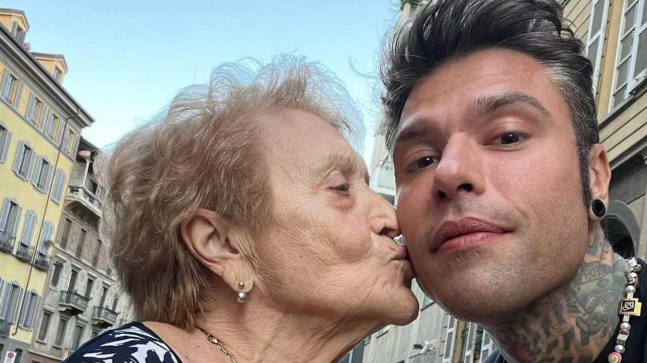 Fedez lutto morta nonna Luciana