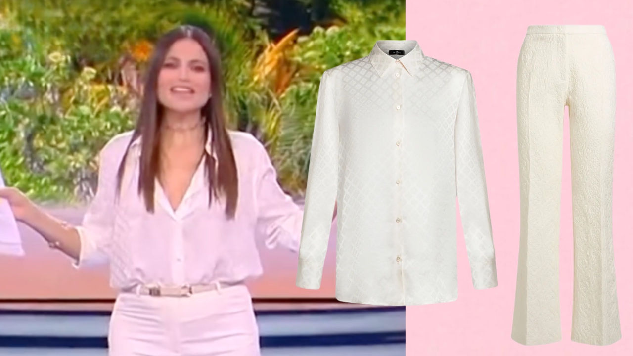 Veronica Gentili quanto costa outfit total white a L'Isola dei Famosi