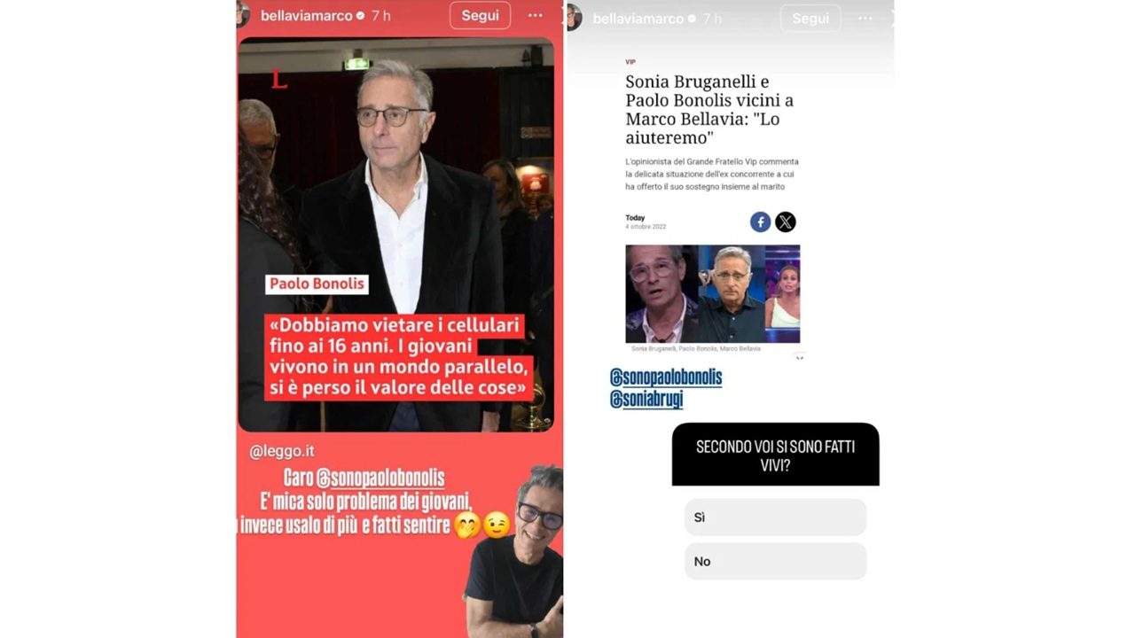 I post di Marco Bellavia su Bonolis