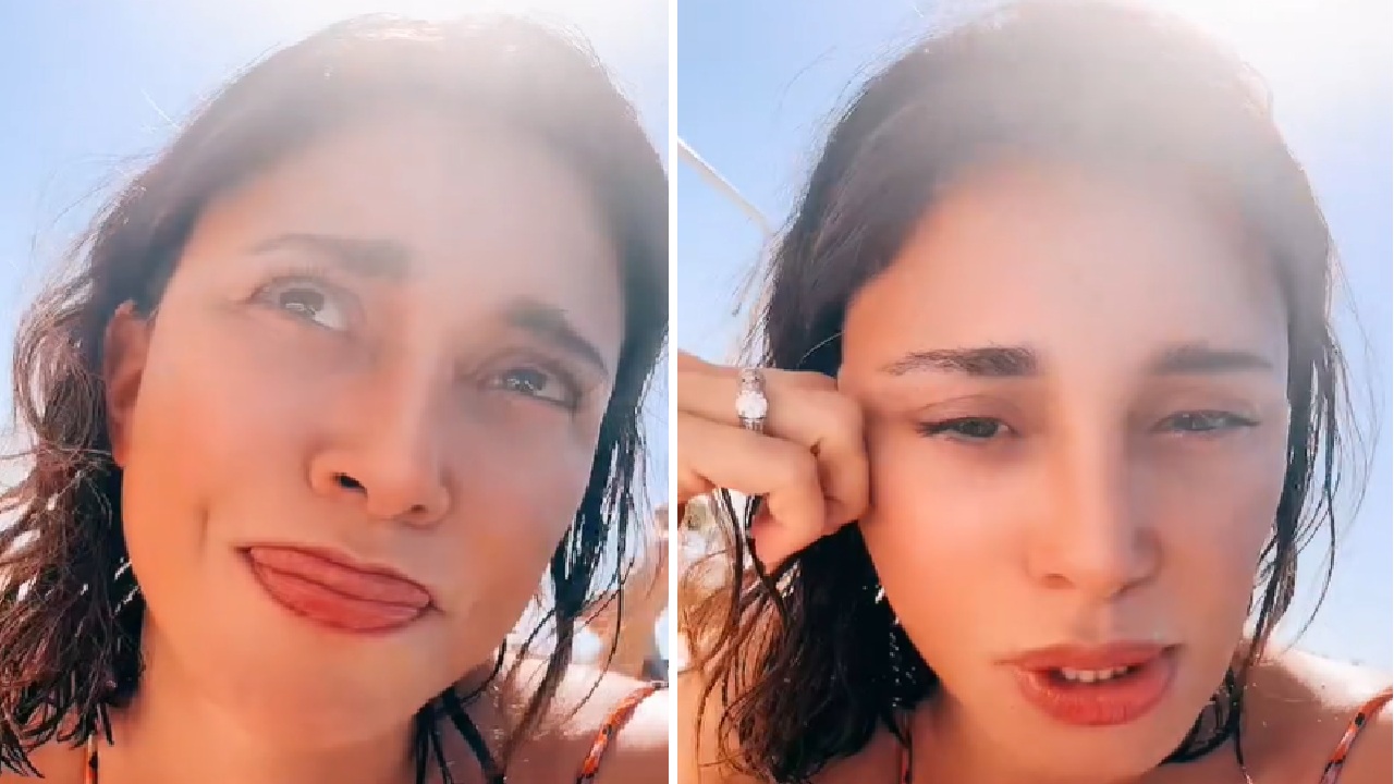 Belen Rodriguez al sole