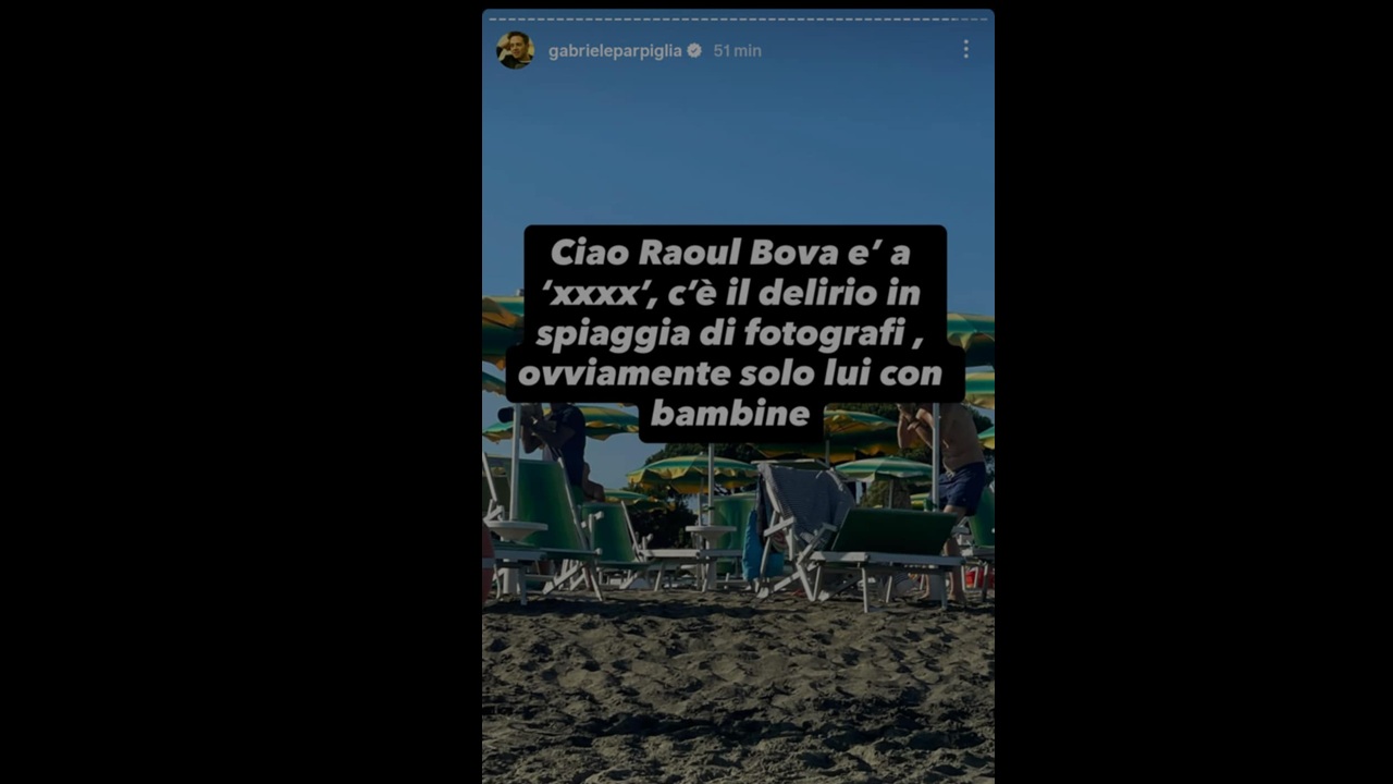 Raoul Bova al lido