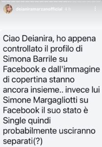 Segnalazione su Sonia e Simone