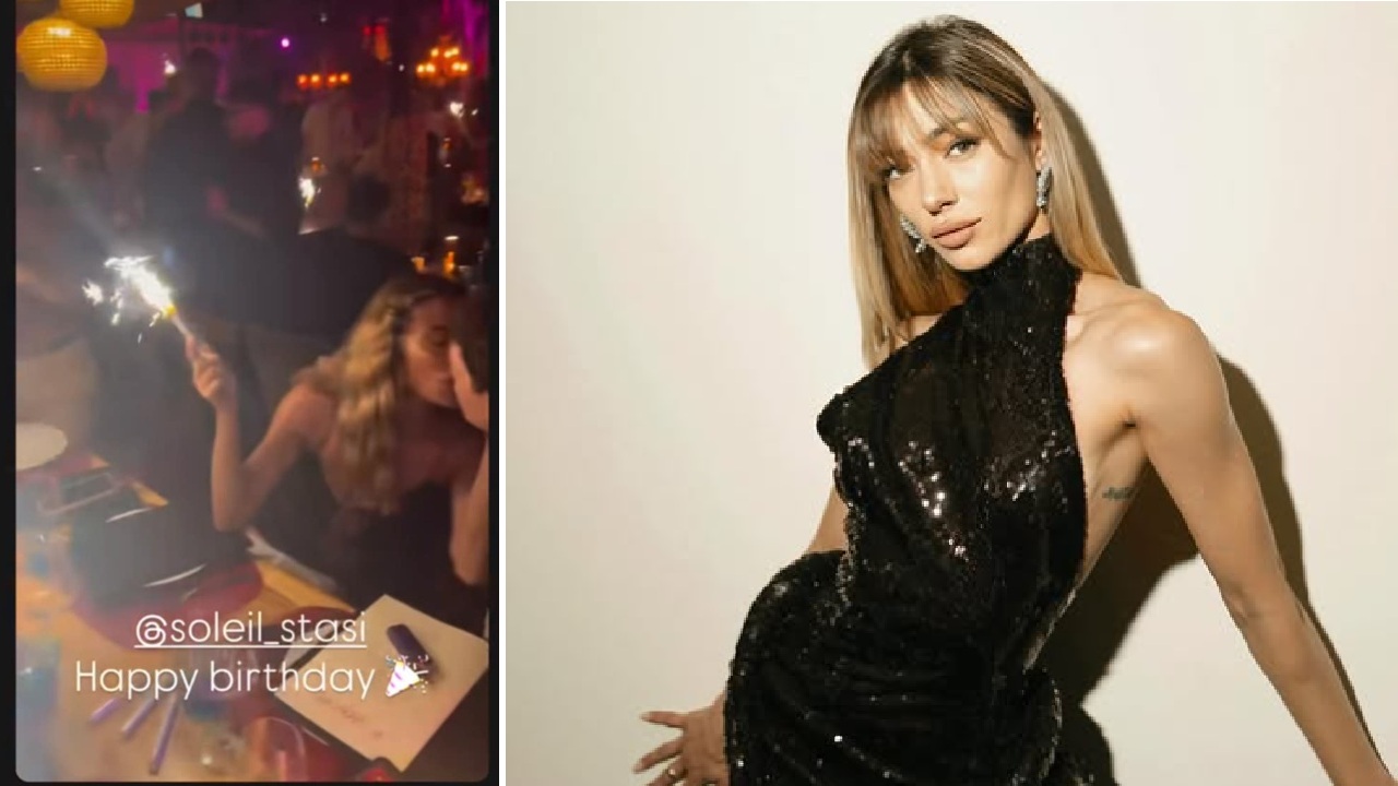 Soleil Sorge e il party a Ibiza