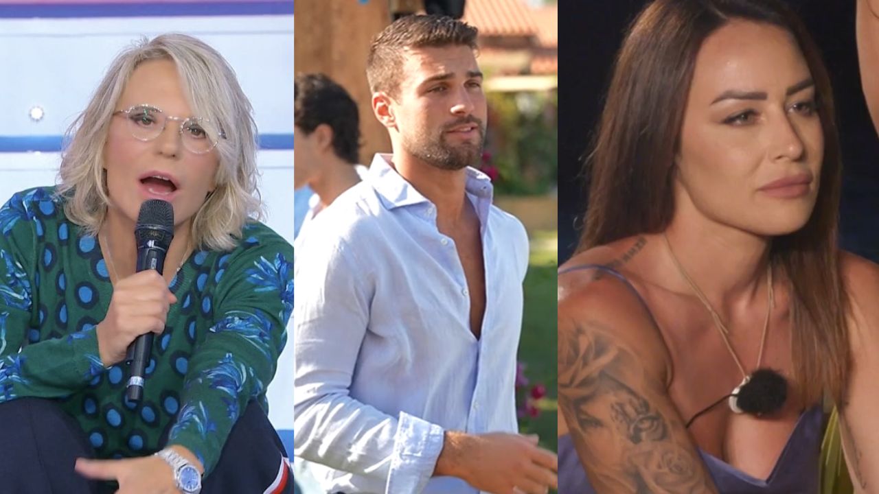 Flavio Ubirti e Denise vicini a Temptation Island