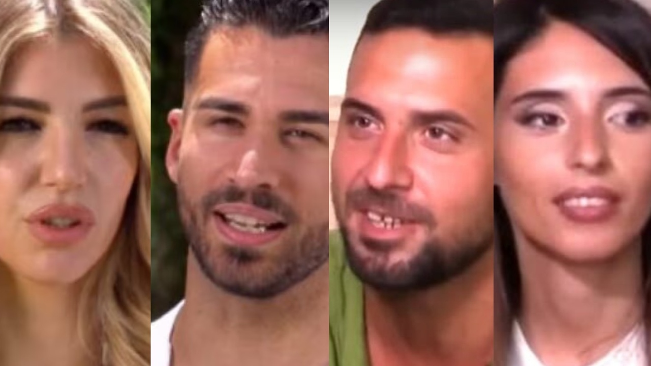 Temptation Island Lucia e Rosario e Valentina ed Antonio