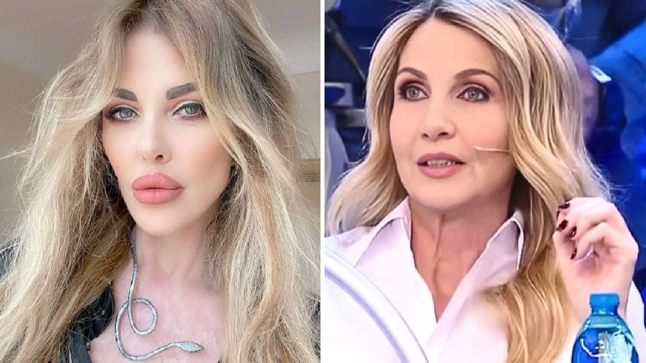 Alba Parietti adirata con Lorella Cuccarini