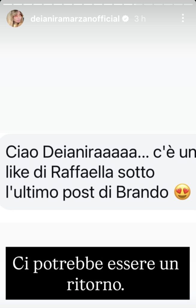 Deianira Marzano segnalazione su Brando e Raffaella