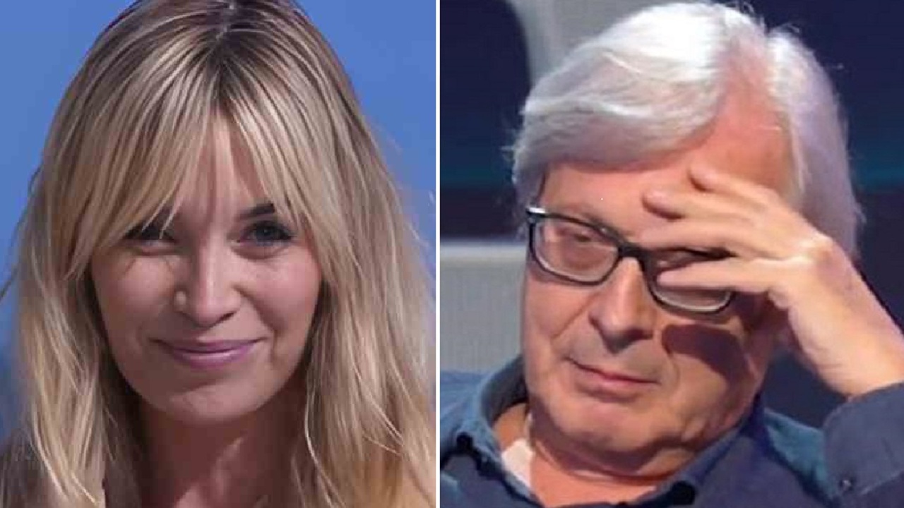 Elenoire Casalegno e Vittorio Sgarbi, combo