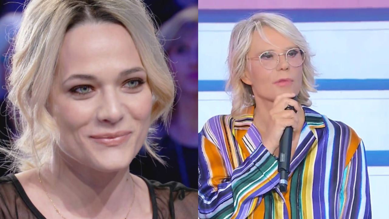Laura Chiatti nello studio di Uomini e Donne