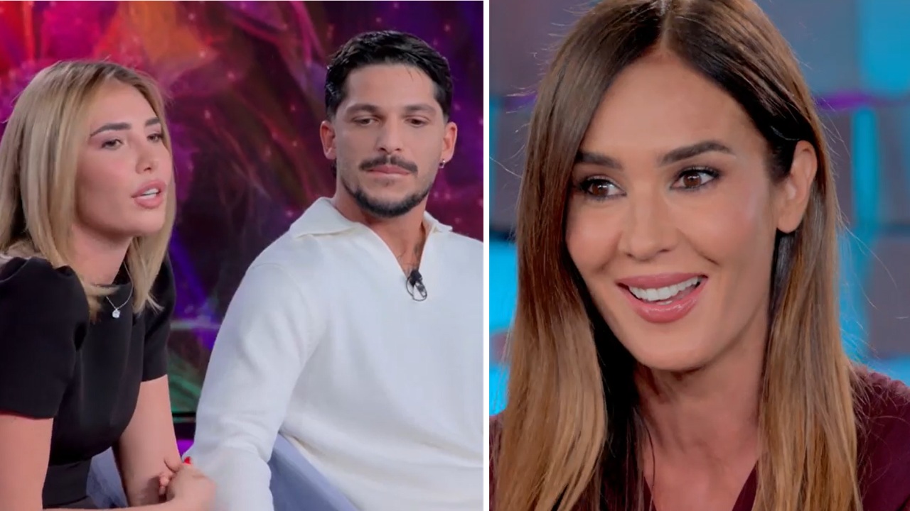 Silvia Toffanin a Verissimo con Martina e Gianmarco di Uomini e Donne