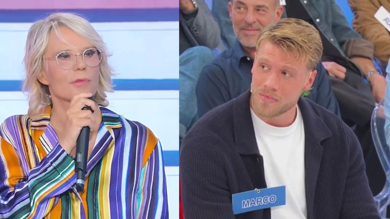 Maria De Filippi riprende Marco Veneselli a Uomini e Donne
