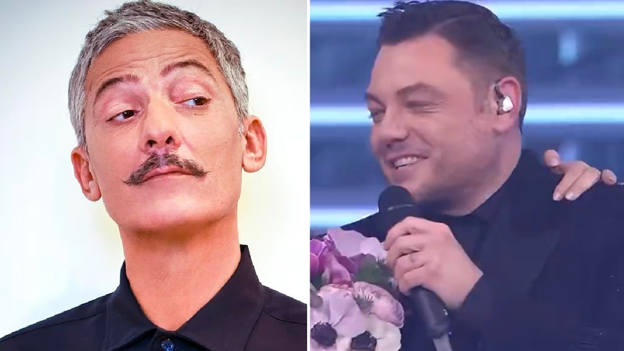 Tiziano Ferro peso Fiorello