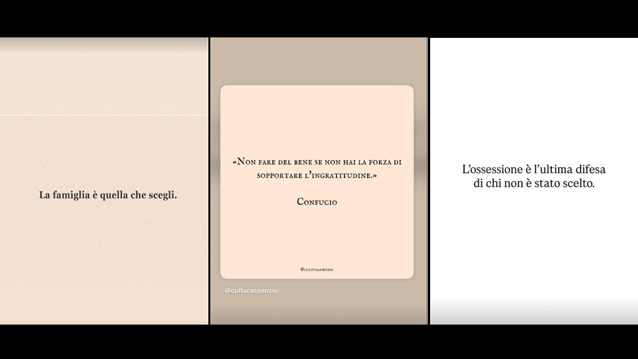 Sonia Bruganelli storie Ig