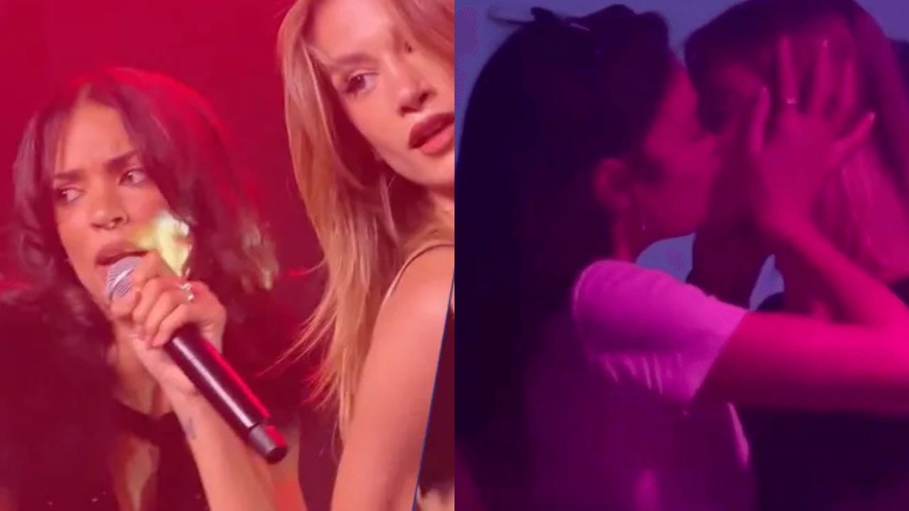 Elodie insieme a Franceska video virale