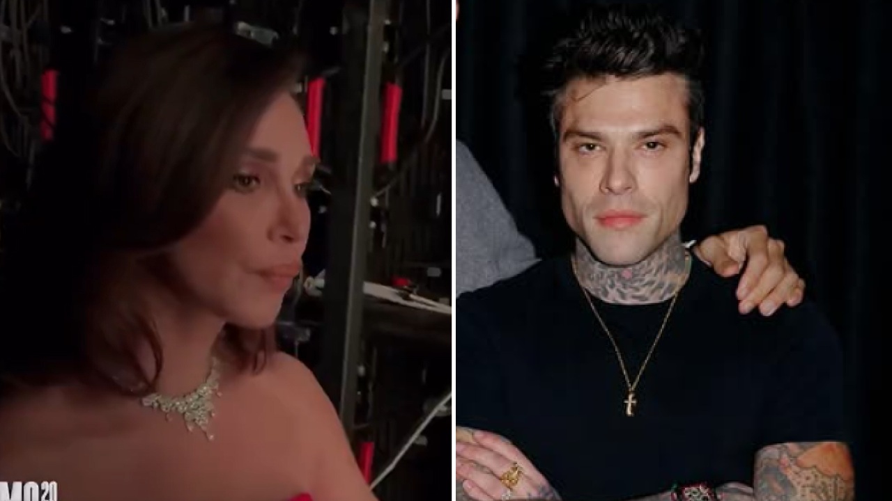 Belen e Fedez collage