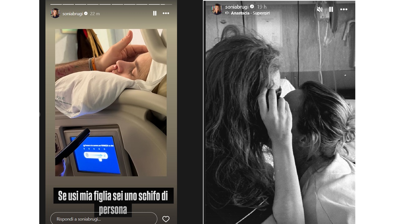Sonia Bruganelli e la figlia Silvia