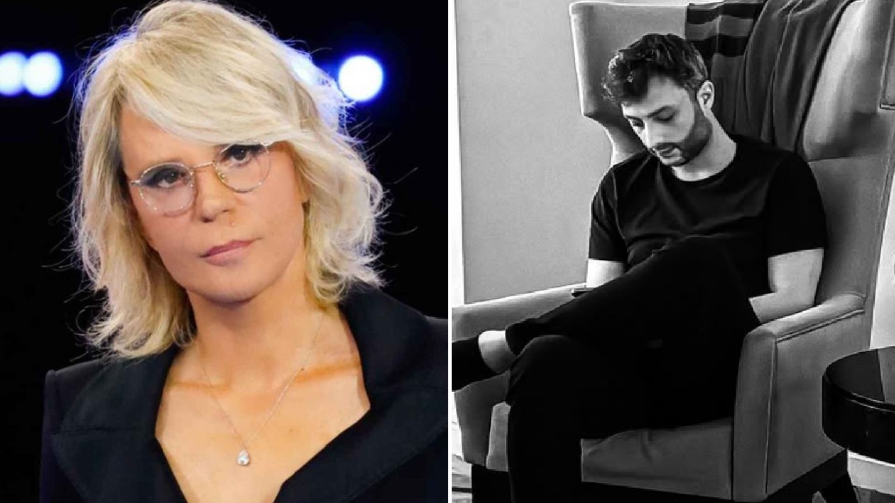 Maria De Filippi e il figlio
