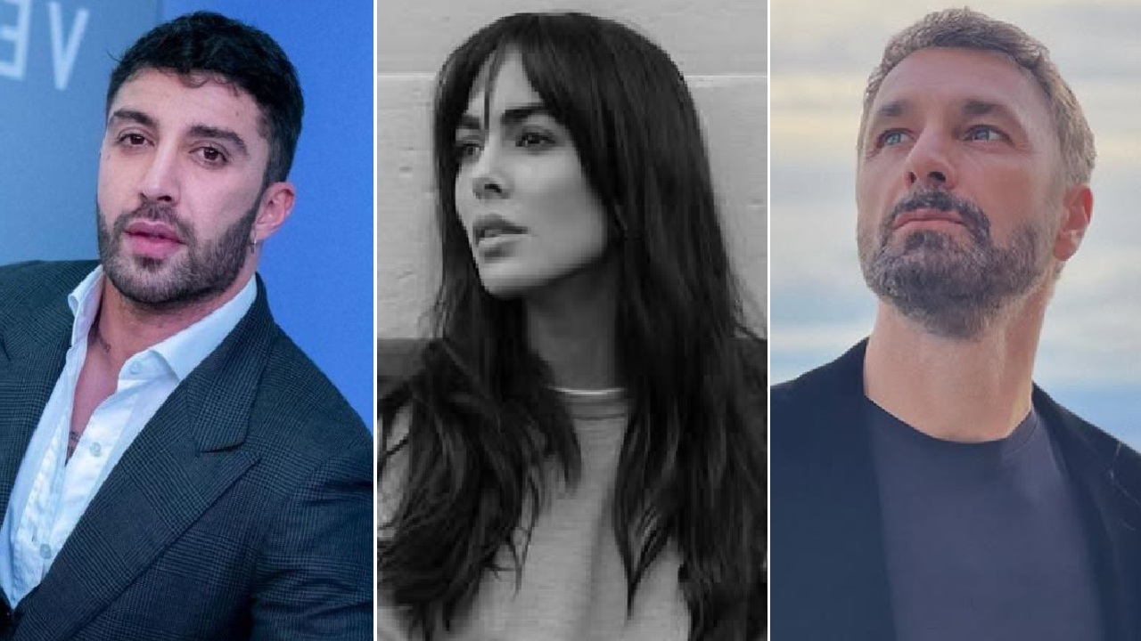 Rocio Munoz Morales, Raoul Bova e Andrea Iannone