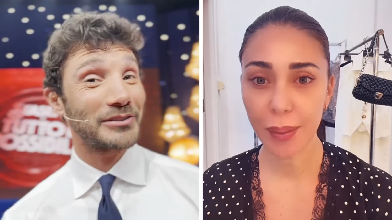 Stefano De Martino e Belen Rodriguez vicini e complici