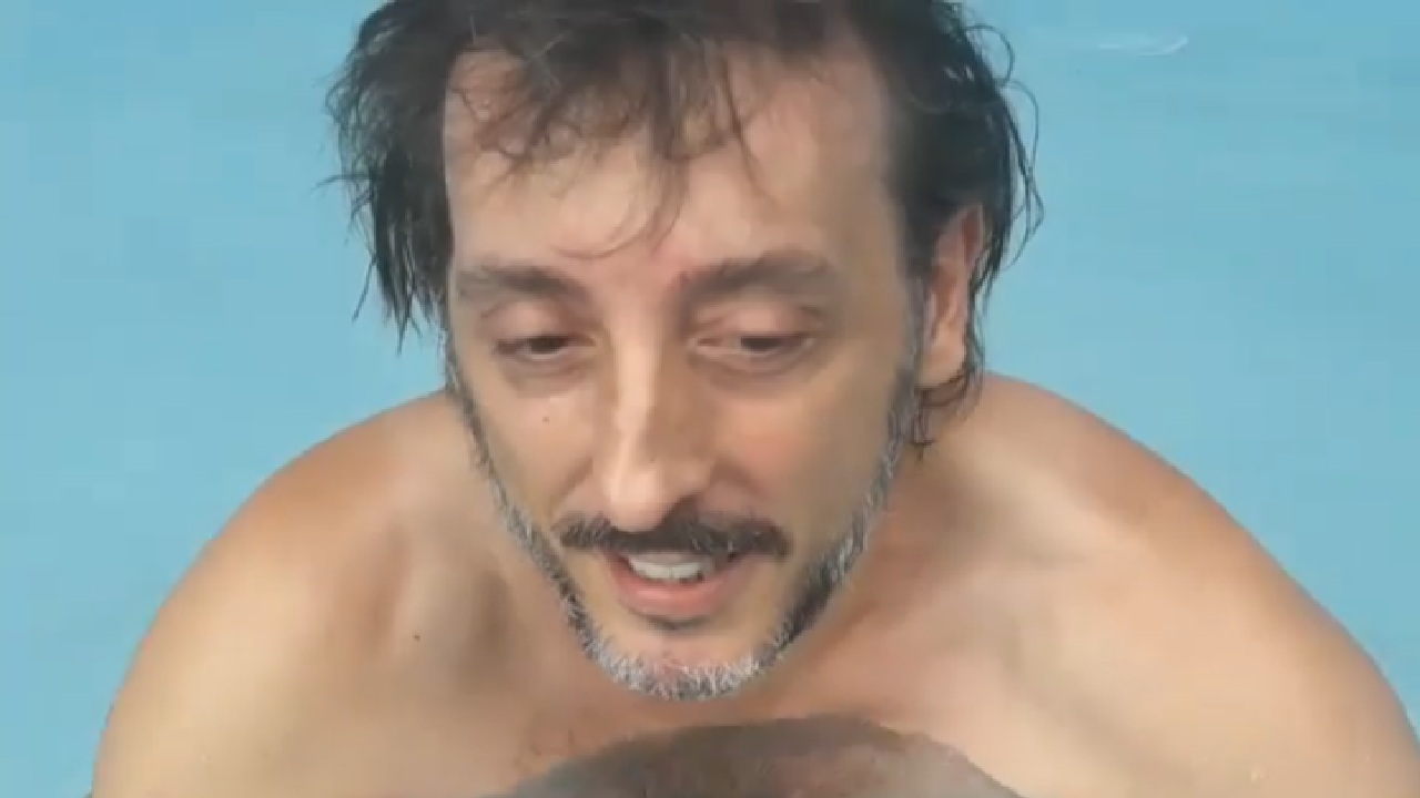 Massimo Ceccherini, bagno