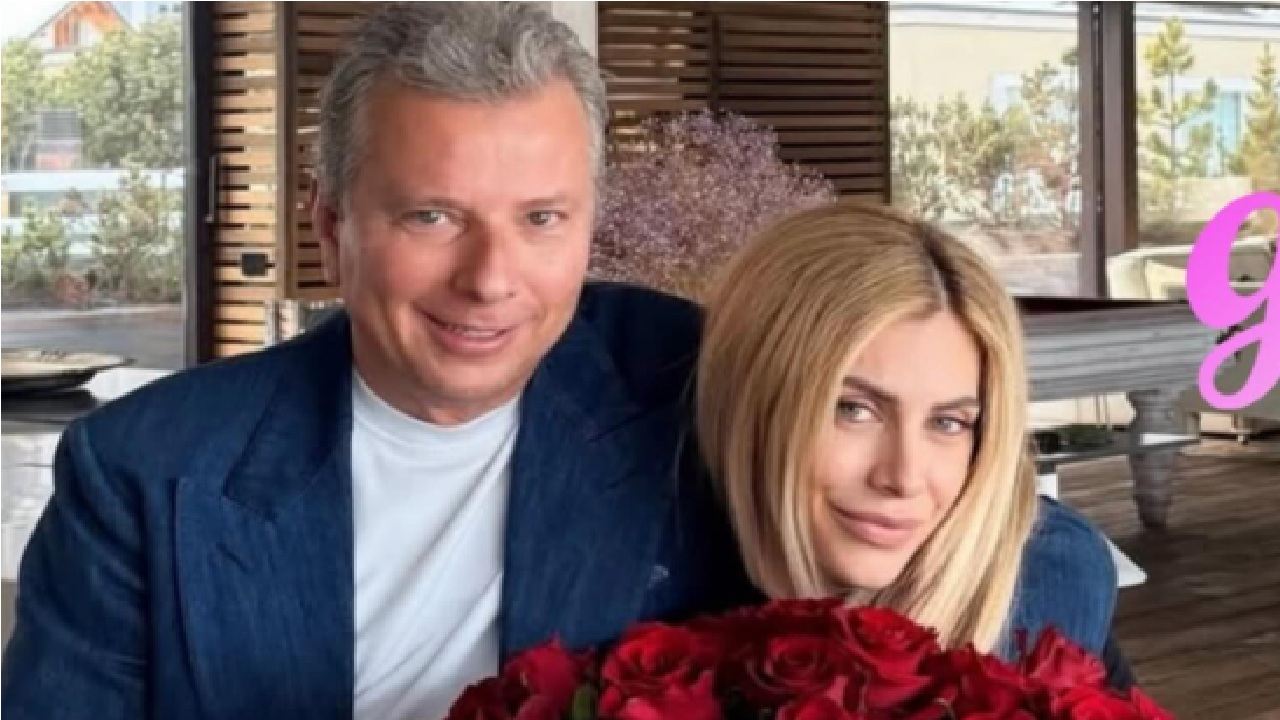 Paola Caruso e l'imprenditore Fabio Talin