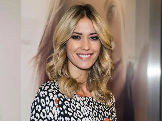 Elena Santarelli vestito fiori