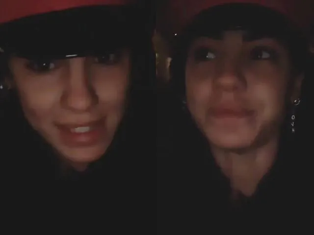 Giulia de lellis lacrime verona