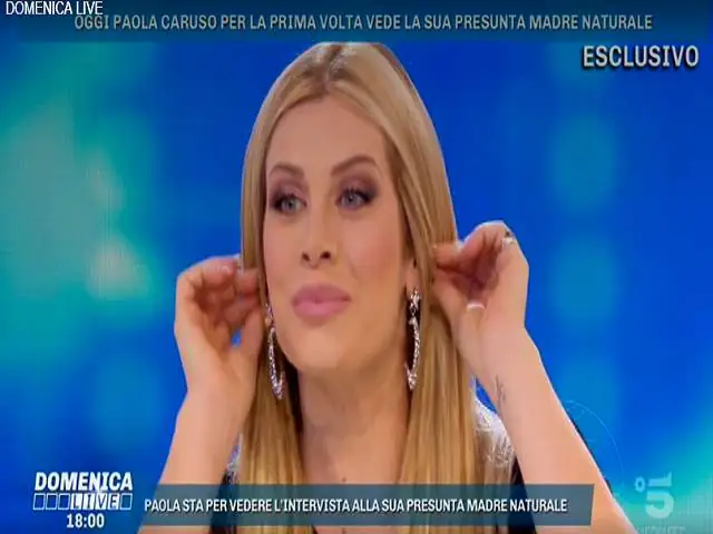 Paola Caruso Domenica Live