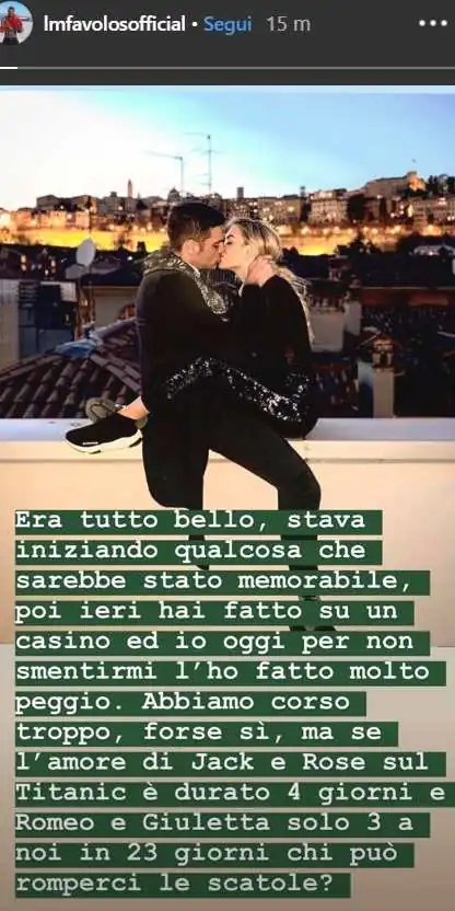 favoloso addio elena